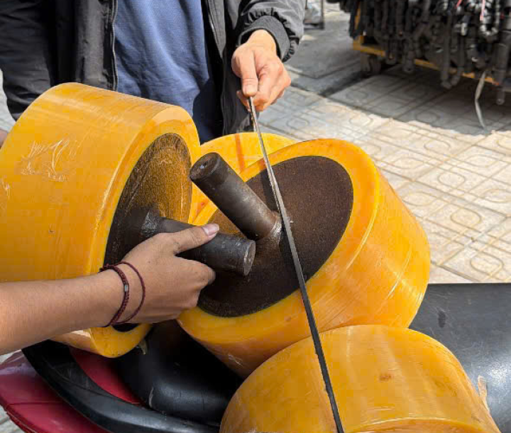 Rulo - Đắp trục PU